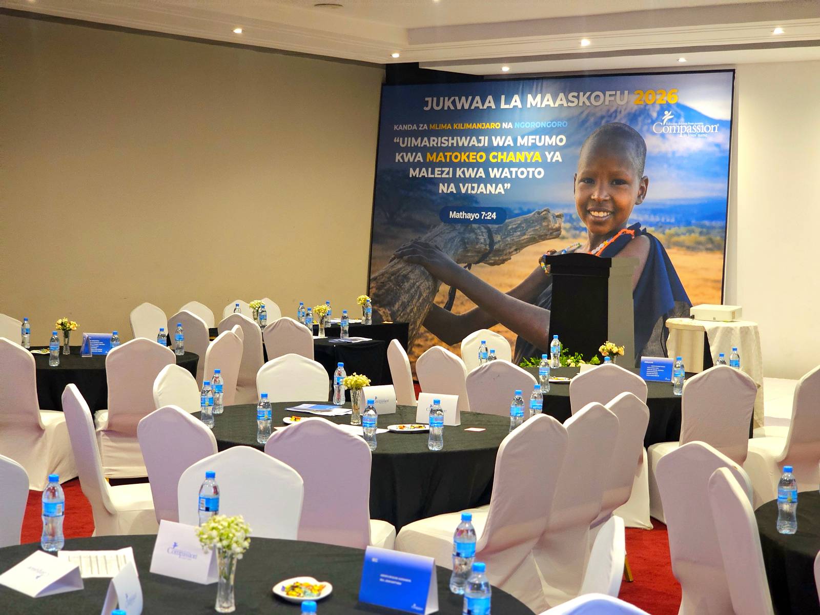 Modern conference hall for meetings and events at Point Zone Resort